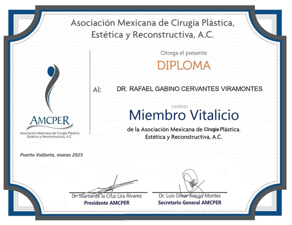 Diploma Cirujano Plastico en Monterrey y todo Mexico